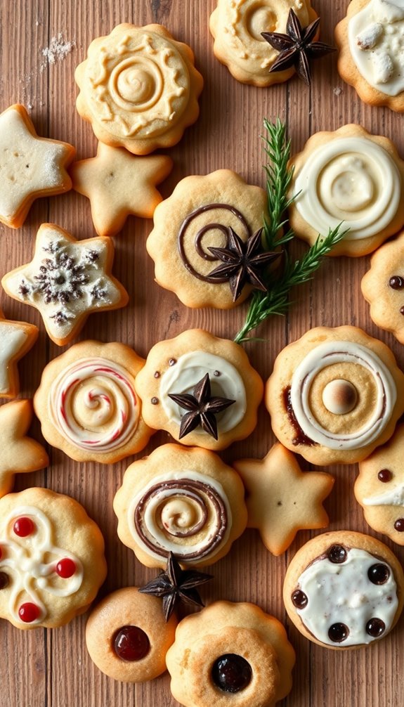 unique holiday cookie flavors