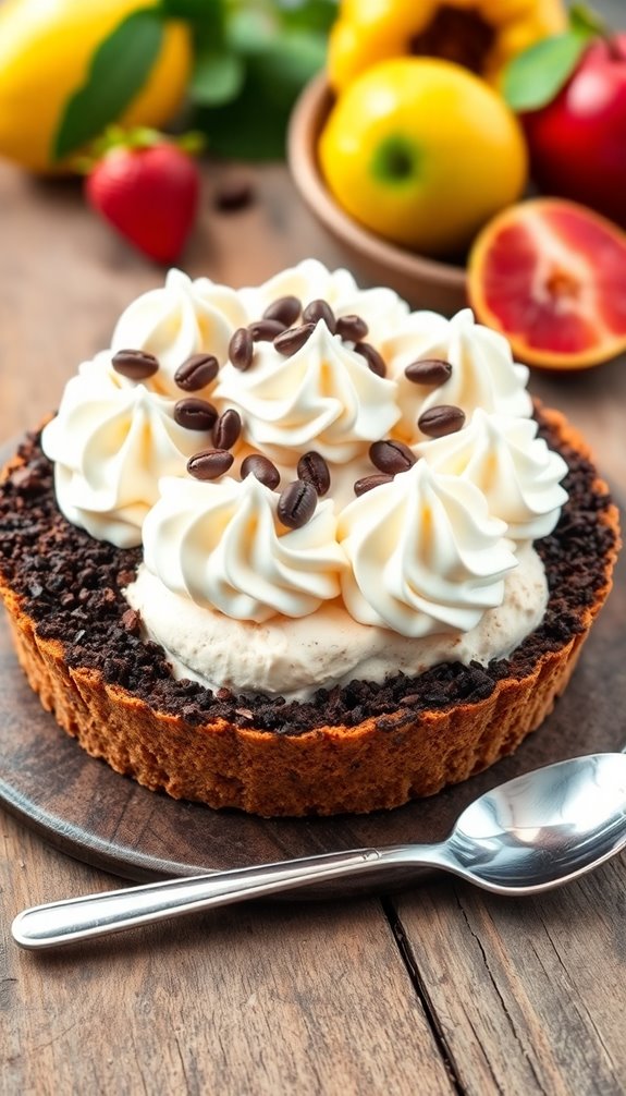 assemble coffee ice cream pie