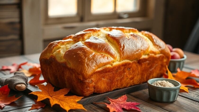 autumn inspired apple bread recipe
