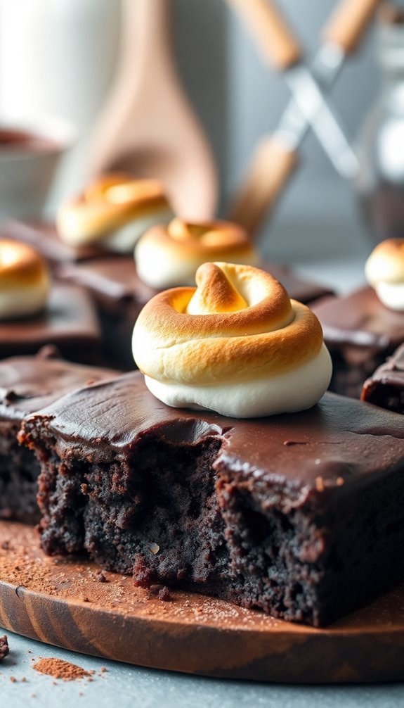bake rich cocoa brownies
