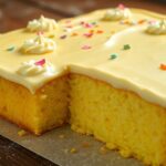 bakery style yellow sheet cake