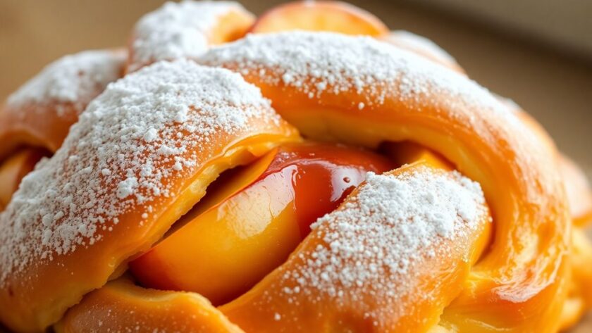 buttery apple dessert bread