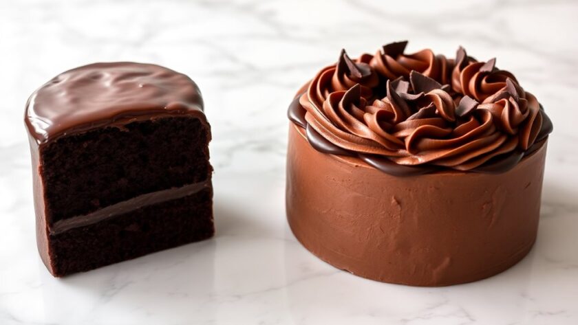 cake flavor and texture