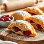 cherry turnovers with pastry