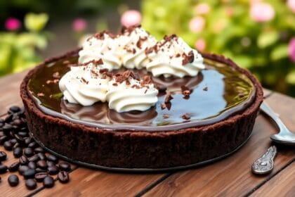 chilled coffee ice cream delight