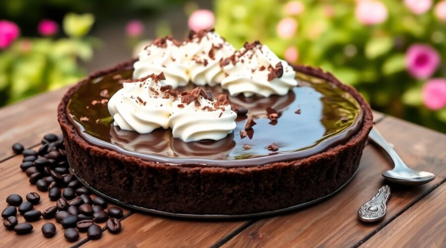 chilled coffee ice cream delight