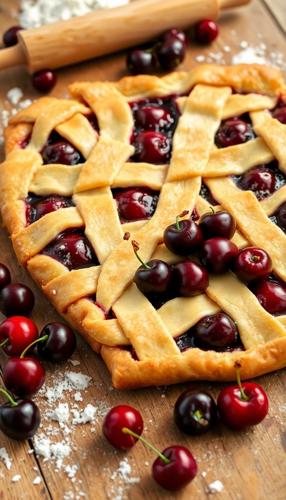 choose fresh vibrant cherries