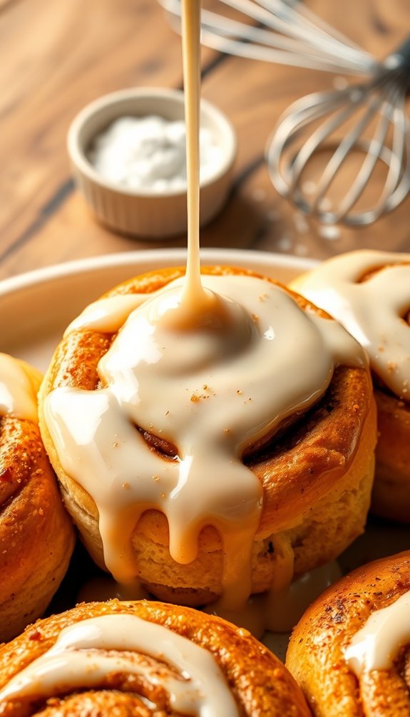 cinnamon roll icing essentials