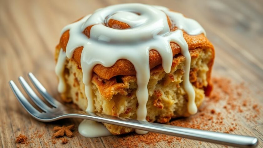 cinnamon roll icing recipe