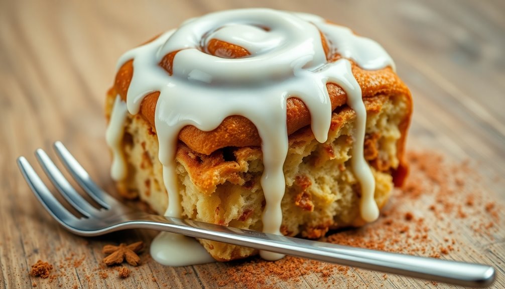 cinnamon roll icing recipe