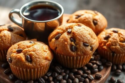 coffee infused muffin delight
