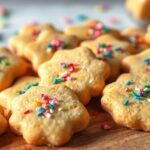 colorful classic shortbread cookies