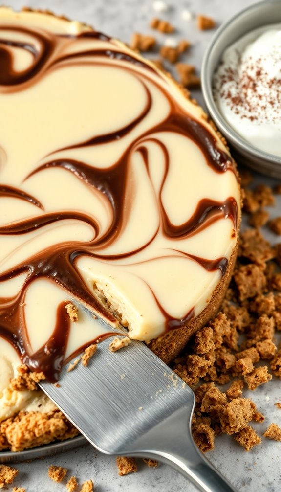creamy cheesecake filling preparation