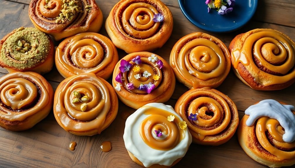 creative cinnamon roll twists