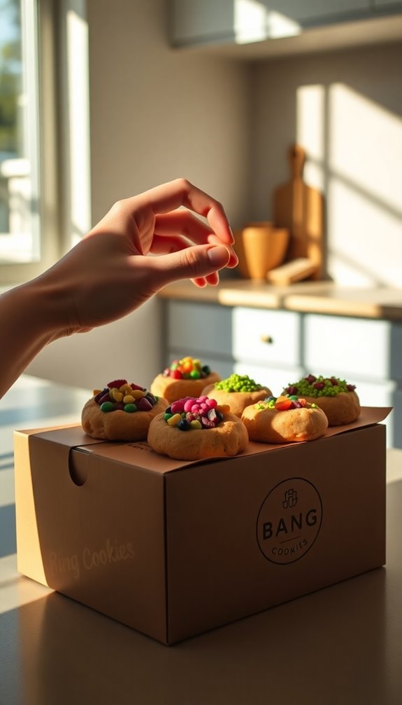 creative sustainable cookie experience