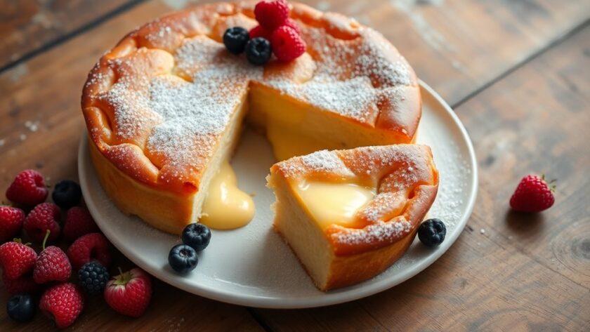 custard filled french pastry delight