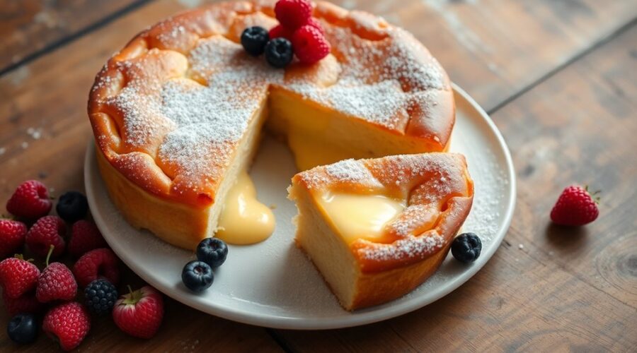 custard filled french pastry delight