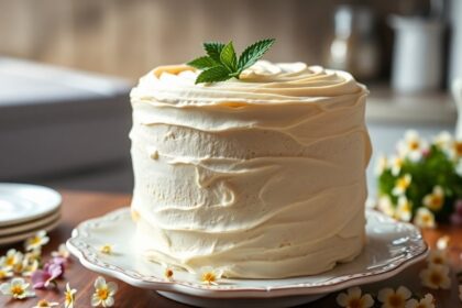 decadent vanilla bean cake
