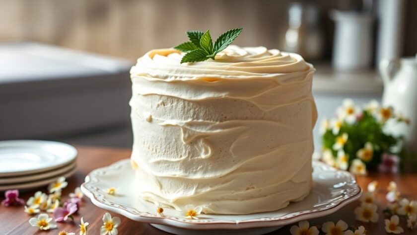decadent vanilla bean cake