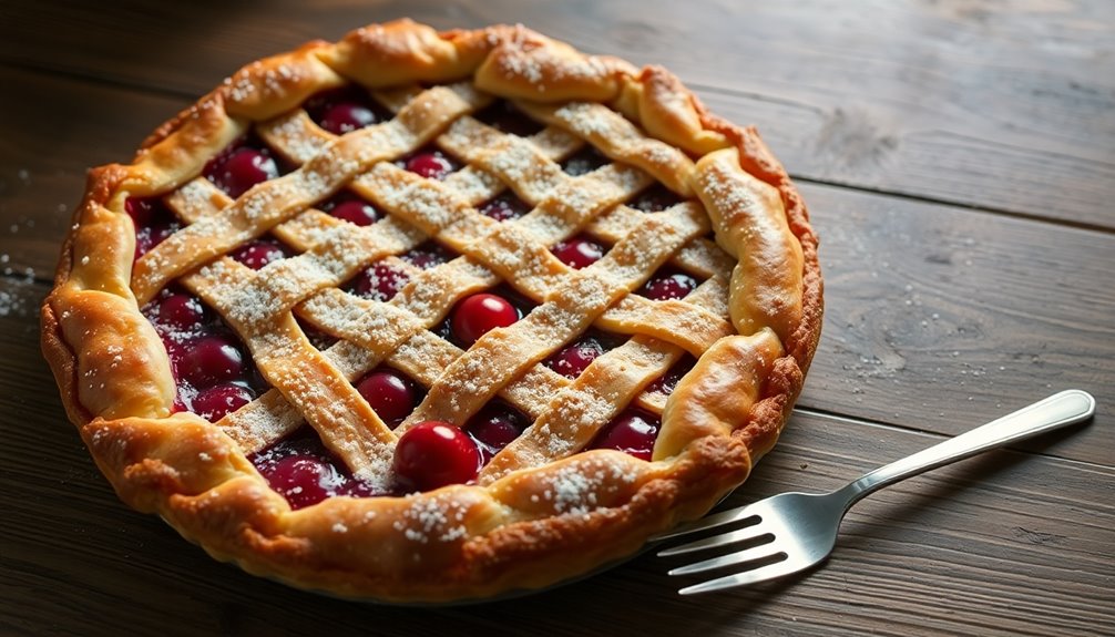 delicious cherry dessert pie