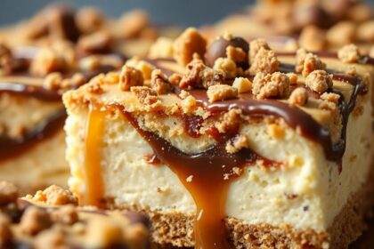 delicious cookie cheesecake bars