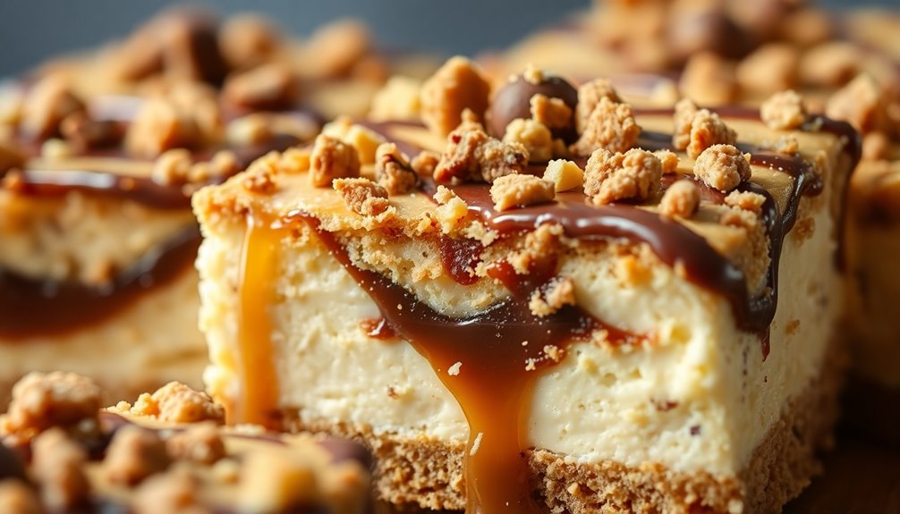 delicious cookie cheesecake bars
