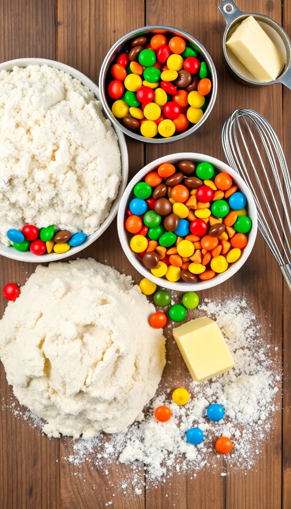 delicious m m chocolate cookies