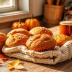 deliciously moist pumpkin muffins