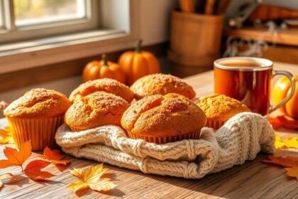 deliciously moist pumpkin muffins
