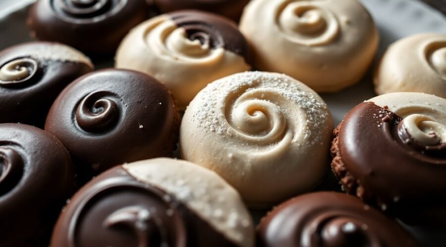 dual flavored cookie delight