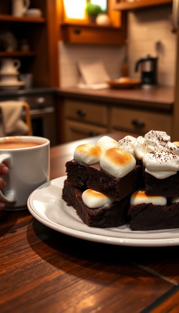 elevate brownies with toppings