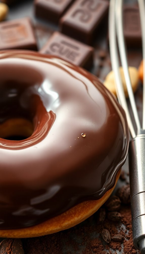 elevate chocolate donut glaze