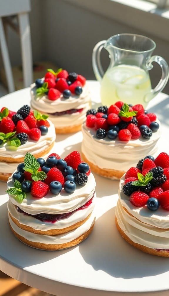 fresh berry cake inspiration