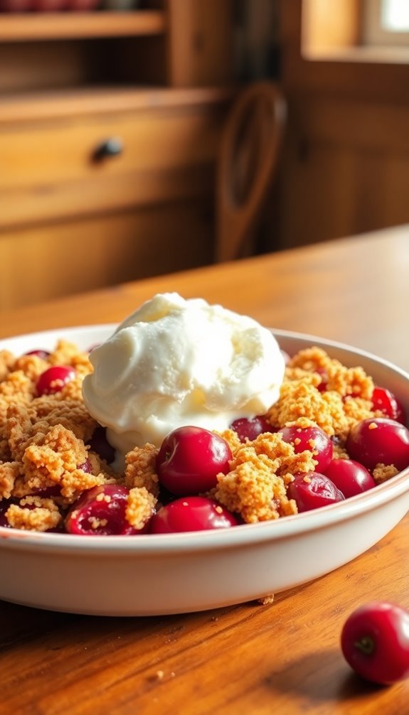 fresh cherries enhance desserts