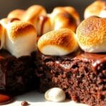 gooey marshmallow brownie delight