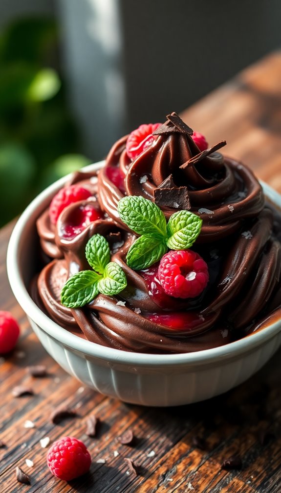 gourmet chocolate ice cream