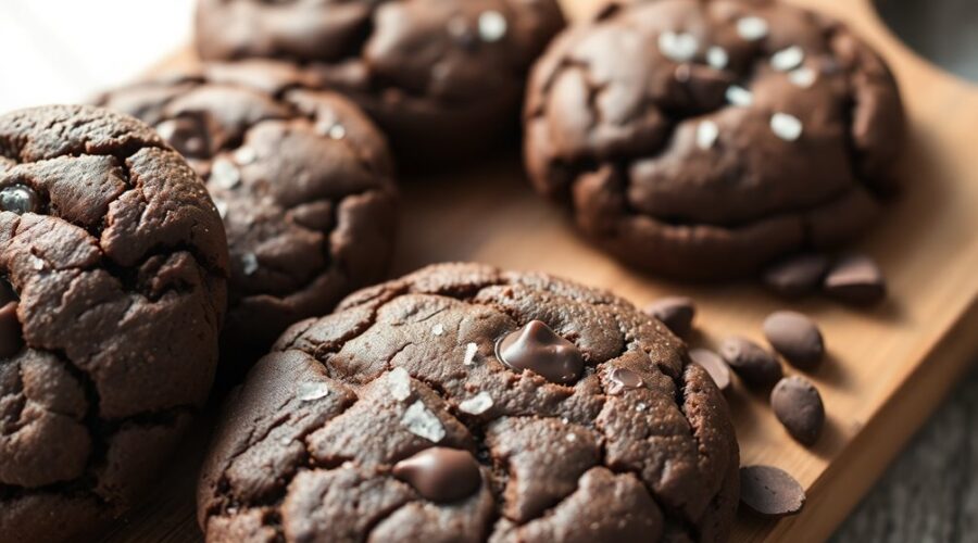healthy pure chocolate cookies