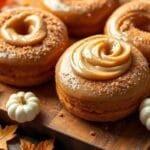 homemade pumpkin cake donuts
