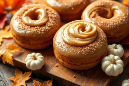 homemade pumpkin cake donuts