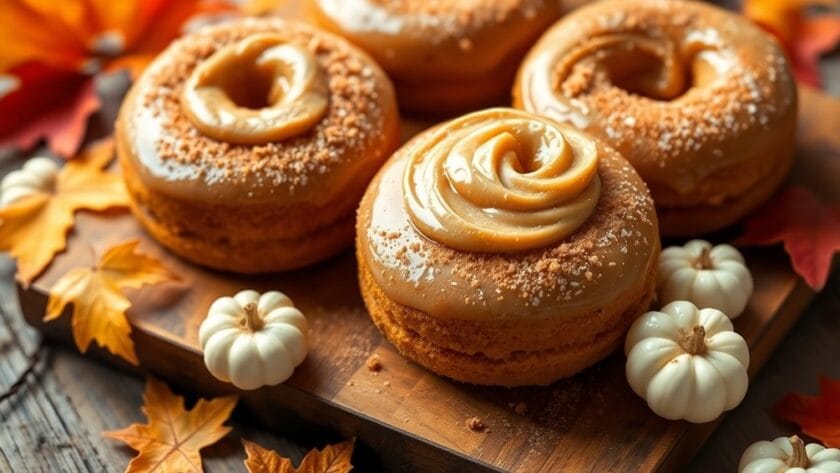 homemade pumpkin cake donuts