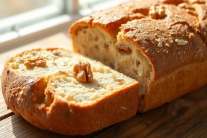 homemade walnut bread recipe