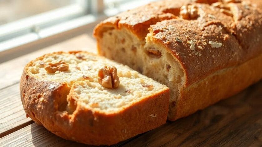 homemade walnut bread recipe
