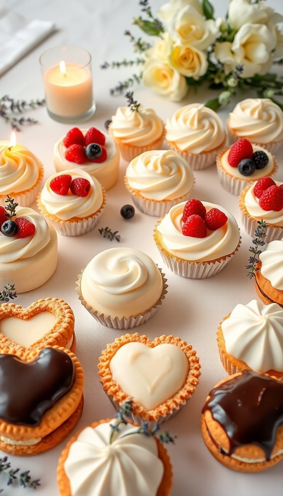 indulgent vanilla cake treats