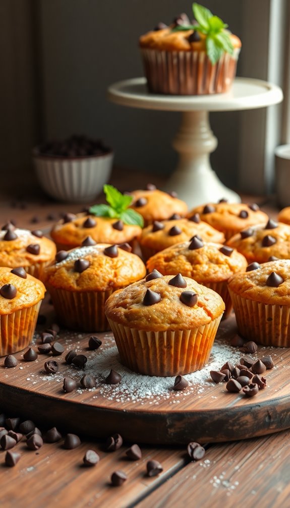 irresistible chocolate chip muffins