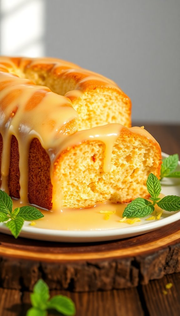 key ingredients for pound cake