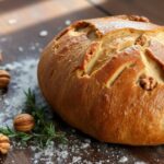 moist and hearty walnut bread