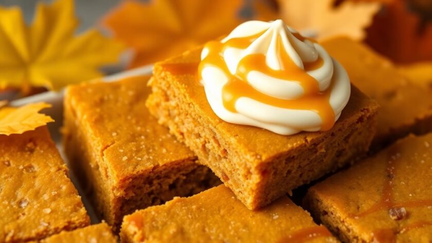 moist pumpkin bars recipe