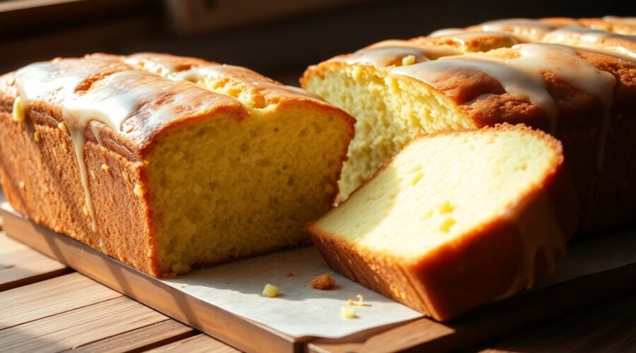 moist tangy lemon pound cake