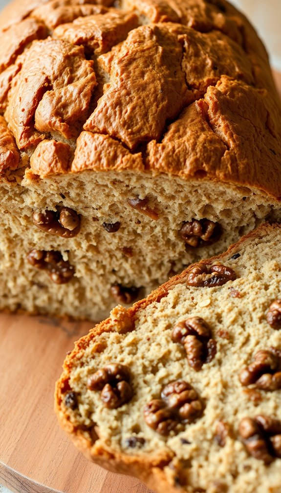 moist walnut bread ingredients