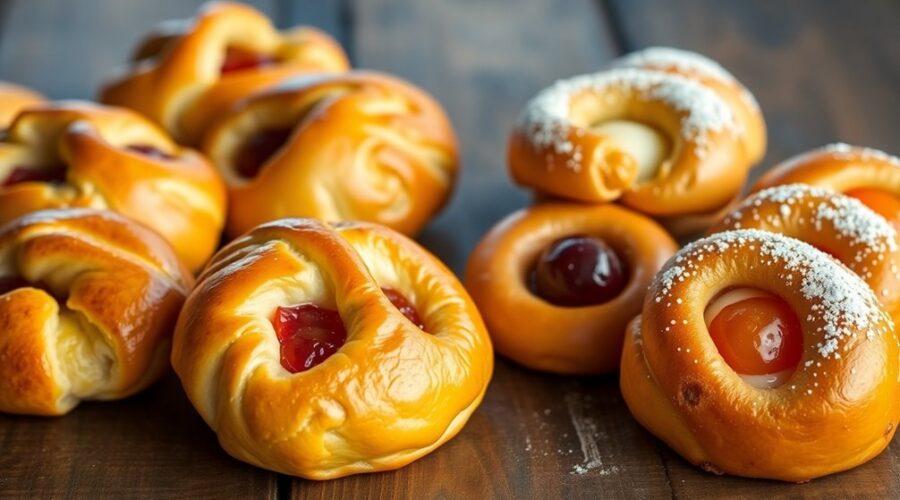 pastry types and fillings